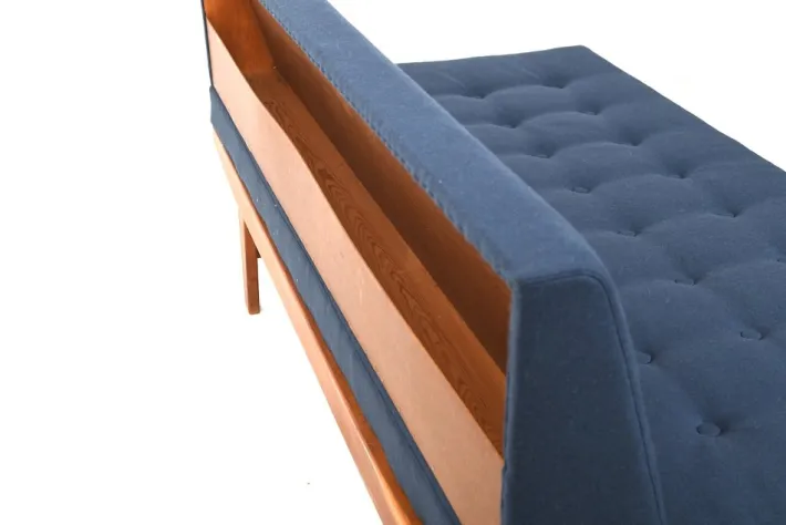 Pamono Large H9 Daybed by Poul Volther for FDB, 1960s Hot