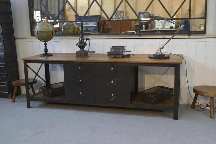 Pamono Large Industrial Counter, 1950s Best