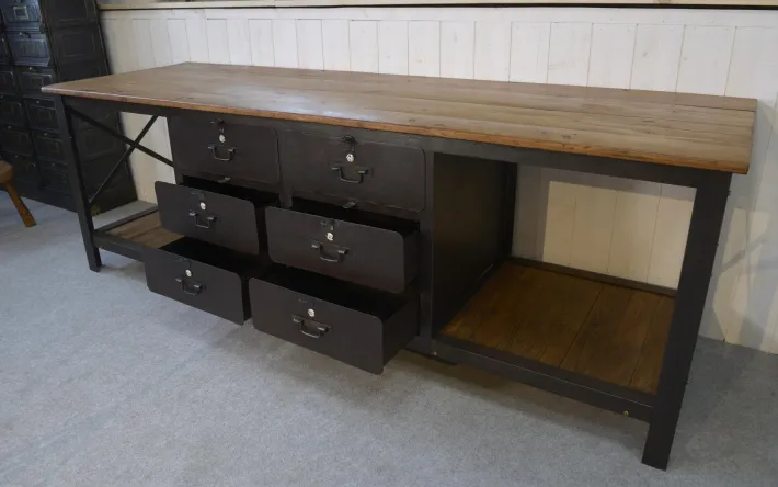 Pamono Large Industrial Counter, 1950s Best