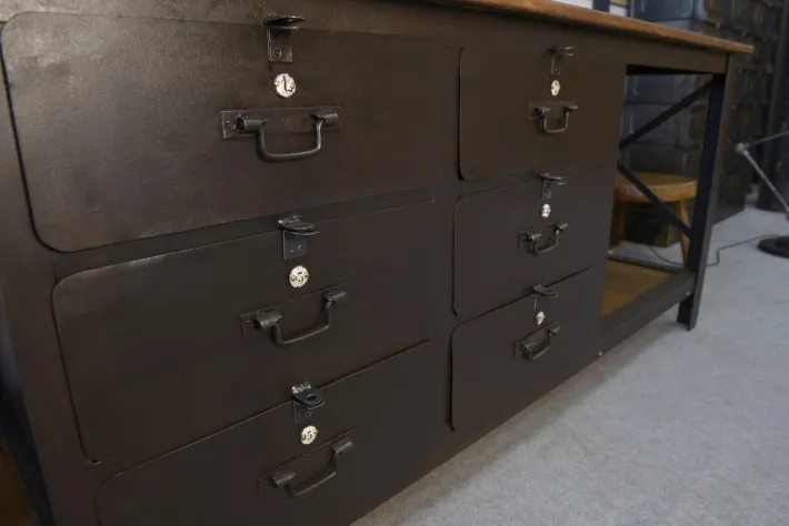 Pamono Large Industrial Counter, 1950s Best