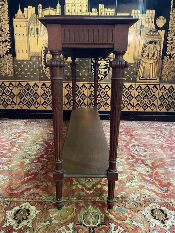 Pamono Large Louis XVI Style Walnut Console Table Discount