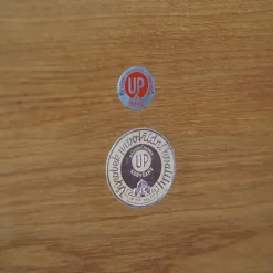 Pamono Large Mid-Century Curved 3-Door Wardrobe, 1950s