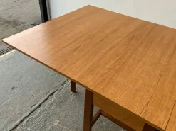 Pamono Large Mid-Century Drop Leaf Table, 1960s Clearance