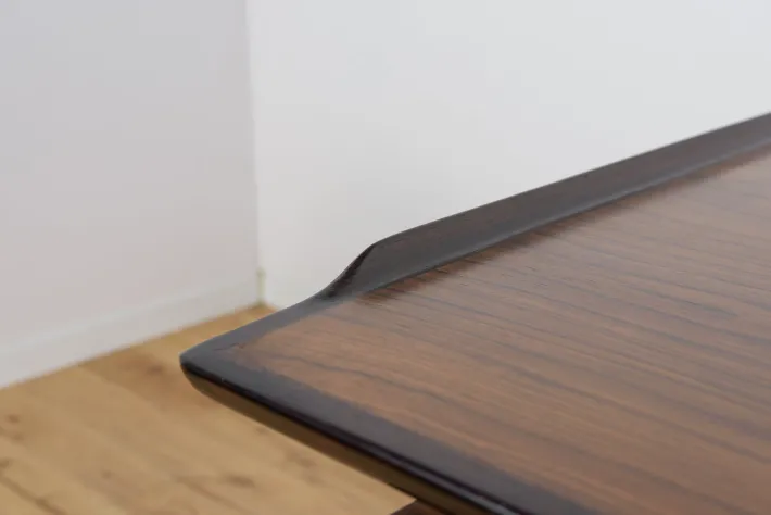 Pamono Large Mid-Century Freestanding Rosewood Desk, Denmark, 1960s