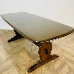 Pamono Large Model 419 Refectory Dining Table by Lucian Ercolani for Ercol, 1960s Discount