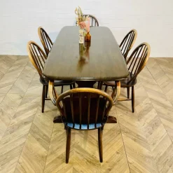 Pamono Large Model 419 Refectory Dining Table by Lucian Ercolani for Ercol, 1960s Discount