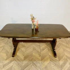 Pamono Large Model 419 Refectory Dining Table by Lucian Ercolani for Ercol, 1960s Discount