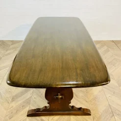Pamono Large Model 419 Refectory Dining Table by Lucian Ercolani for Ercol, 1960s Discount
