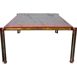 Pamono Large Modern Dining Table by Paolo Barracchia for Roman Deco, 1970s Hot