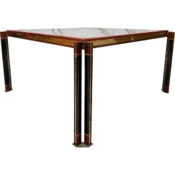 Pamono Large Modern Dining Table by Paolo Barracchia for Roman Deco, 1970s Hot