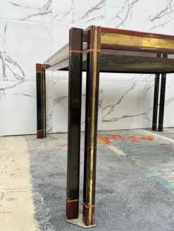 Pamono Large Modern Dining Table by Paolo Barracchia for Roman Deco, 1970s Hot