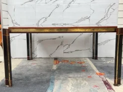 Pamono Large Modern Dining Table by Paolo Barracchia for Roman Deco, 1970s Hot