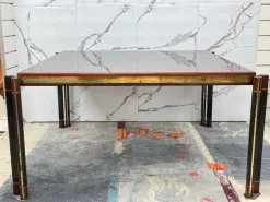 Pamono Large Modern Dining Table by Paolo Barracchia for Roman Deco, 1970s Hot