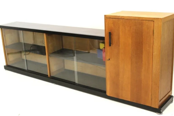 Pamono Large Modernist Lowboard by Jan den Drijver, 1930s Hot