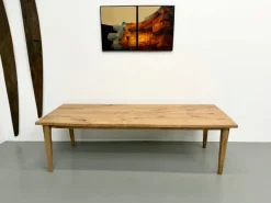 Pamono Large Oak Dining Table, 1950s Best
