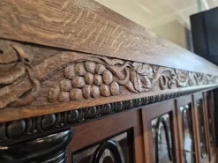 Pamono Large Oak Display Buffet New