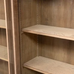 Pamono Large Oak Display Case, Early 20th Century