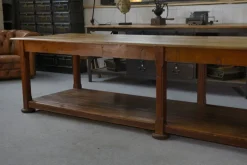 Pamono Large Oak Drapers Table, 1950s Best