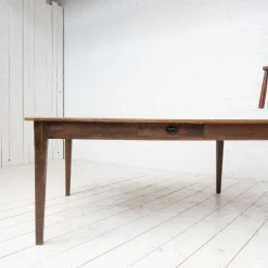 Pamono Large Oak Farmhouse Table, 1900 Best