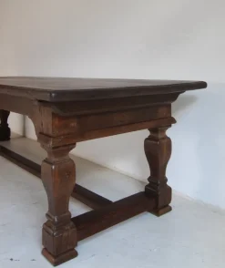 Pamono Large Oak Refectory Dining Table Best