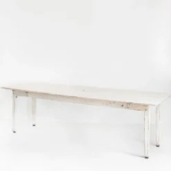 Pamono Large Patinated Workshop Table, 1950s Discount