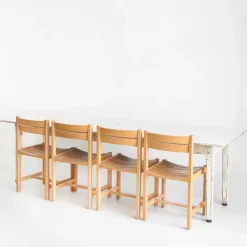 Pamono Large Patinated Workshop Table, 1950s Discount