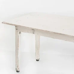 Pamono Large Patinated Workshop Table, 1950s Discount