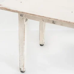 Pamono Large Patinated Workshop Table, 1950s Discount