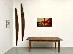 Pamono Large Pine Table, 1970s Best