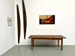 Pamono Large Pine Table, 1970s Best