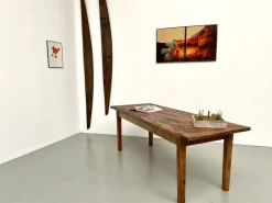 Pamono Large Pine Table, 1970s Best