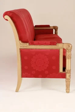 Pamono Large Red Empire Sofa, 1990s Online