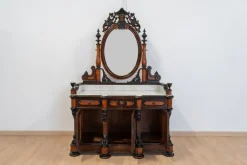 Pamono Large Romantic Dressing Table, 19th Century Hot