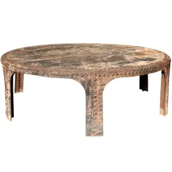 Pamono Large Round Cast Iron Table Discount
