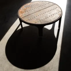 Pamono Large Round Cast Iron Table Discount