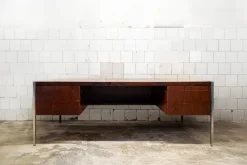Pamono Large Six Drawer Center Desk by Florence Knoll Bassett for Knoll International, 1960s Discount