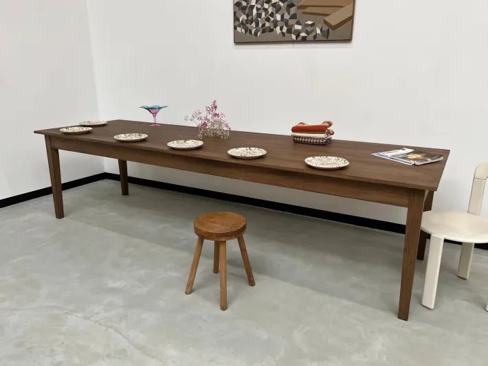 Pamono Large Solid Ash Farm Table Online