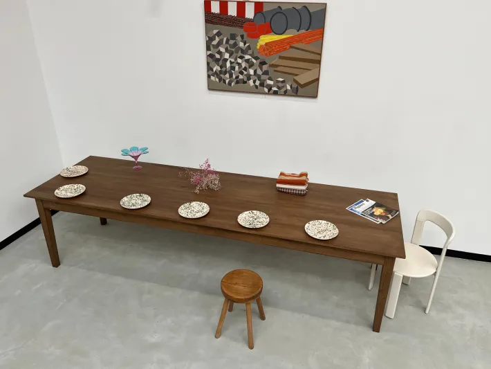 Pamono Large Solid Ash Farm Table Online