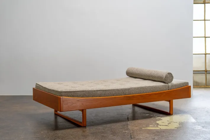 Pamono Large Teak Daybed by Bernhard Pedersen & Søn, 1970s Hot