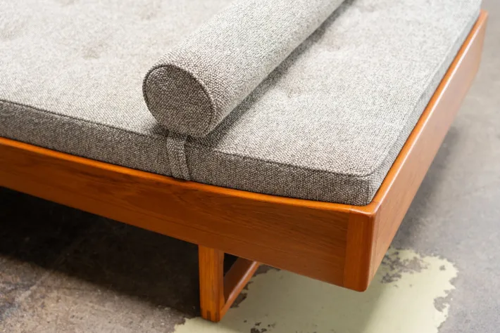 Pamono Large Teak Daybed by Bernhard Pedersen & Søn, 1970s Hot