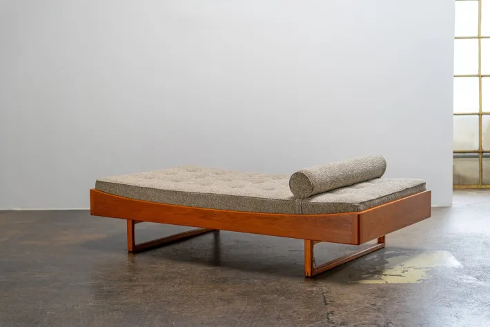 Pamono Large Teak Daybed by Bernhard Pedersen & Søn, 1970s Hot