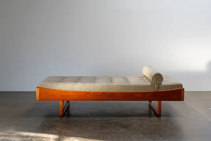 Pamono Large Teak Daybed by Bernhard Pedersen & Søn, 1970s Hot