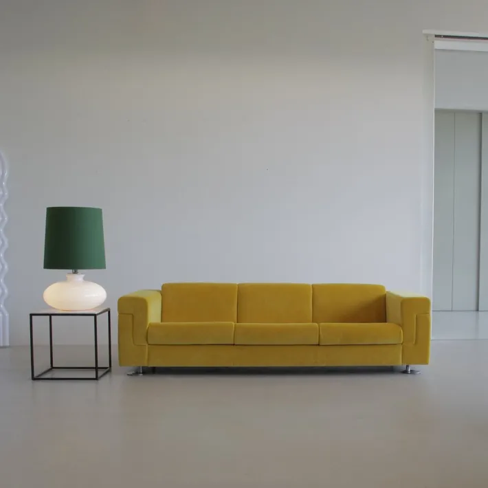 Pamono Large Vintage D120 Sofa by Valeria Borsani and Alfredo Bonetti for Tecno Milano, 1966 New