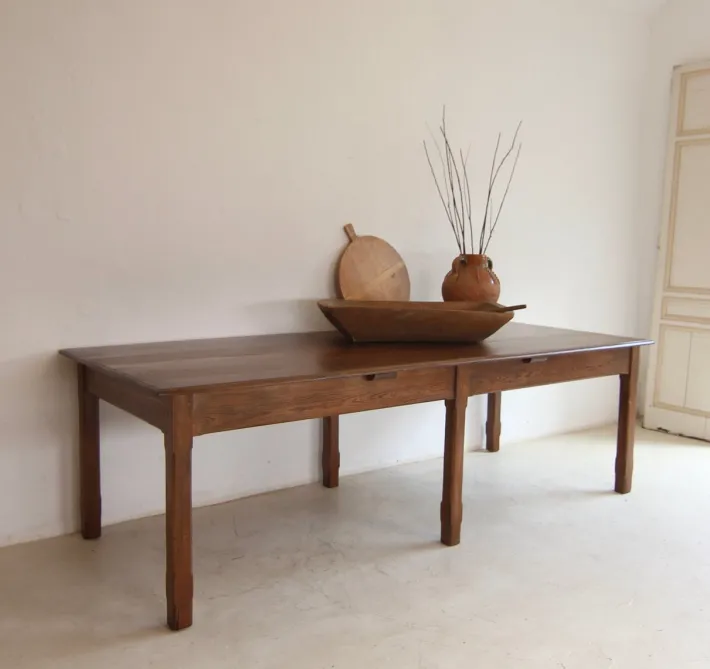 Pamono Large Vintage Dining Table, 1920s Online