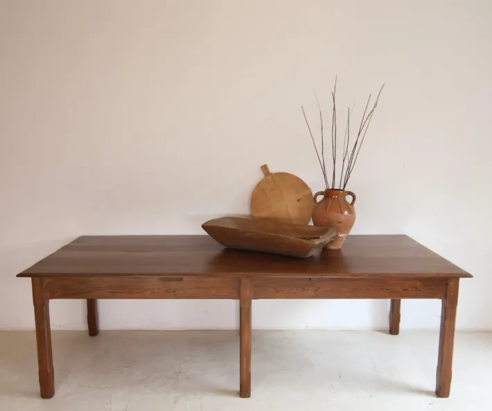 Pamono Large Vintage Dining Table, 1920s Online