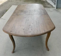 Pamono Large Vintage French Elm Extending Dining Table, 1960 Best