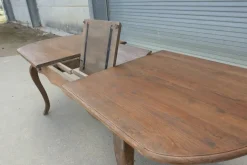 Pamono Large Vintage French Elm Extending Dining Table, 1960 Best