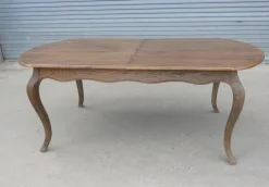 Pamono Large Vintage French Elm Extending Dining Table, 1960 Best