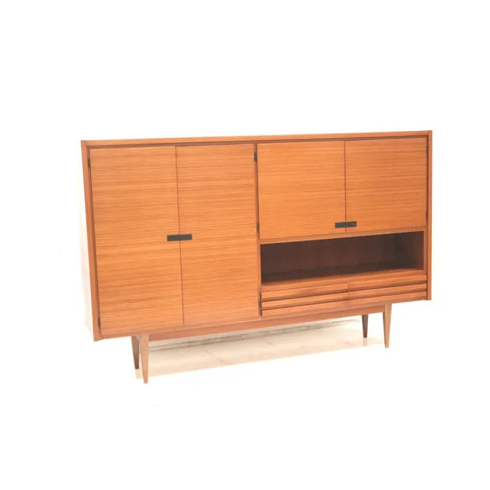 Pamono Large Vintage Highboard in Teak, 1960s
