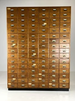 Pamono Large Vintage Pharmacy Chest of Drawers, 1960s Hot